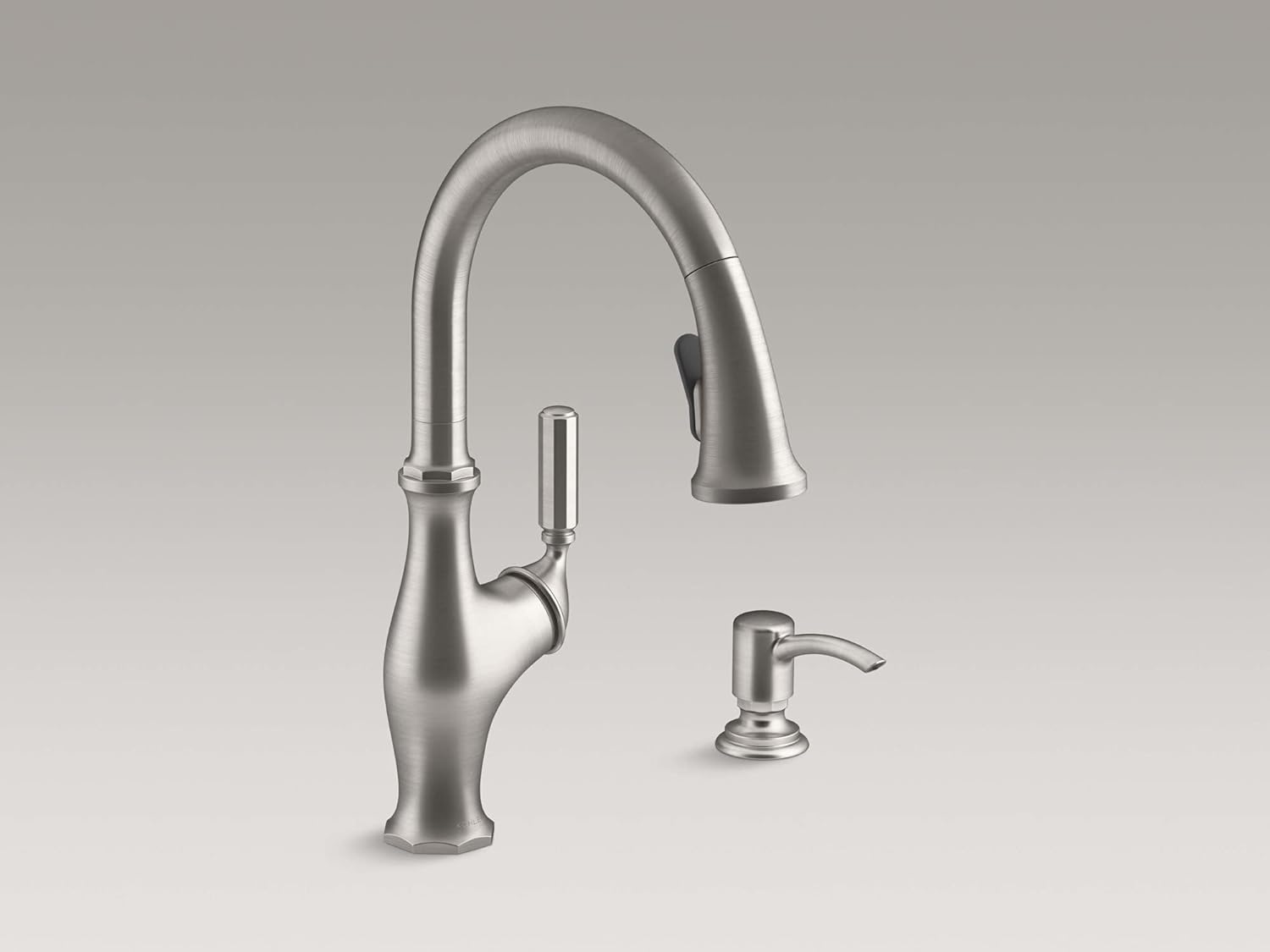 Kohler R11921SDVS Worth(R) PullDown Kitchen Faucet, Touch On Kitchen