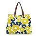 Maika Recycled Canvas Carryall Tote Bag, Hana, Blue