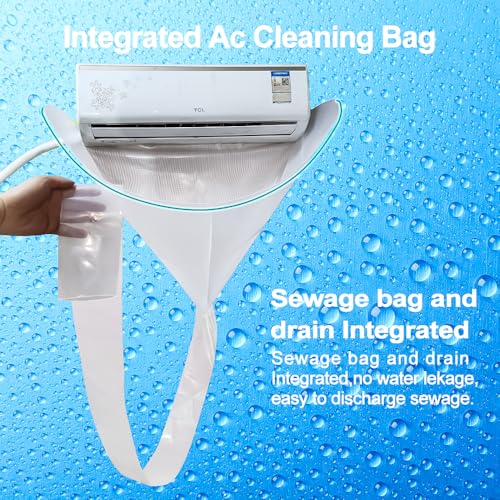 Ac Cleaning Kit, Air Conditioner Cleaning Kit, Ac Cleaning Bag, HVAC Cleaning Kit, Ac Cleaning Cover Bag, Large Size, In - Additional View
