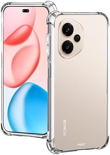 TRON Shockproof Transparent Case Compatible with Honor 400 5G