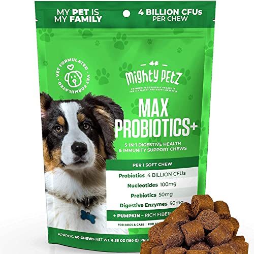 Mighty Petz Max Cranberry For Dogs Uti Treatment Max 5-In-1 Probiotics For Dogs Bundle #TOP1