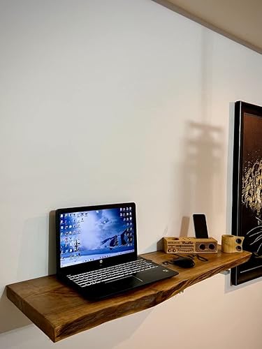 Escritorio flotante, escritorio montado en la pared, escritorio plegable, escritorio Murphy, mesa Murphy, escritorio pequeño, escritorio para