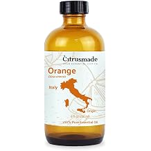 Orange Essential Oil - Direct from Citrusmade in Sicily- Aceite de Naranja Dulce for Home Care, Skincare $ Aromatherapy - Premium Therapeutic Grade - 8oz