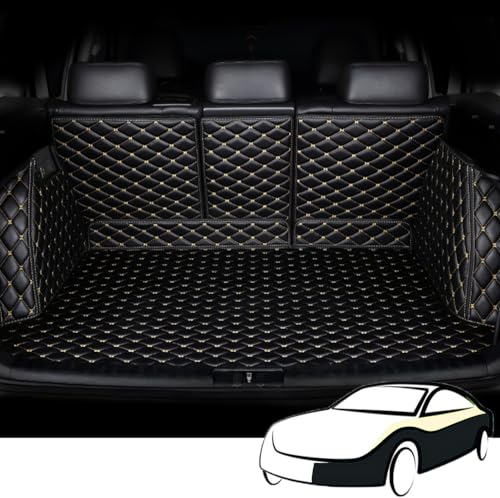 Tapis de coffre étanche et entièrement entouré pour Peugeot 508 en cuir résistant