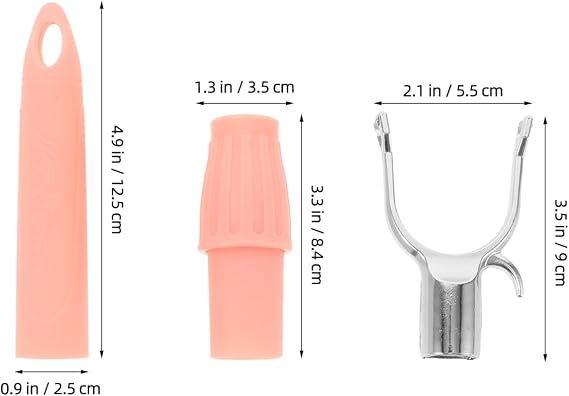 Kichvoe 4pcs Long Reach Hook Clothesline U-Shaped Stainless Steel Plastic Telescopic Adjustable Closet Pole Replacement Accessories for Closet Configurations