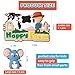 Fridge Magnets for Toddlers 1-3-Cute Fridge Magnets for Kids Large Farm Animal Magnets for Fridge Strong Refrigerator Magnets for Toddlers Babies Fun Educational Toys Gift for Boys & Girls Ages 1＋