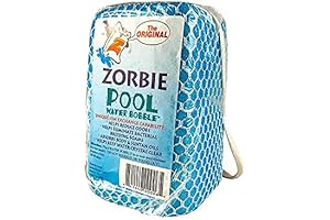 ZORBIE-244: Keep Your Pool Sparkling - Zorbie Floating Scum Collector & Scum Brick
