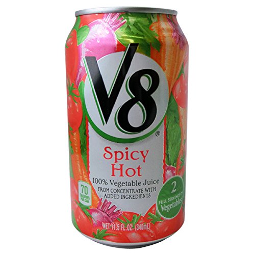 Vjuice 8 Spicy Hot -- 24 Case, 11.5 Ounce