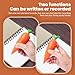 Carrot Pen, Cute 60-Second Voice Recorder for Kids, Smooth-Writing Ballpoint Pen - Fun & Creative for Kids, Students, Teachers Voice Recorder for Recording