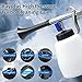 Buyplus High Pressure Turbo Cleaning Gun - Tornado Pro Car Interior Cleaner, Vehicle Seat Spray Tool Kit with Wash Brush Cloth, 1L Foam Bottle, for Air Compressor
