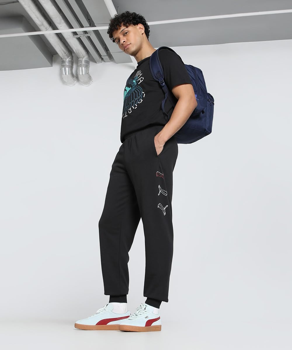 Puma Herren Gestrickte Hosen ESS Logo Lab Execution Sweatpants Tr Cl