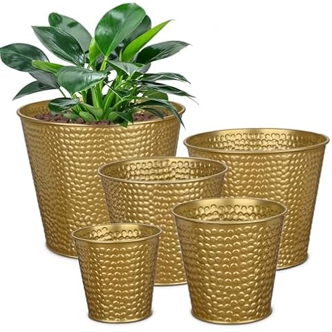 Briful Tin Metal Buckets Cover