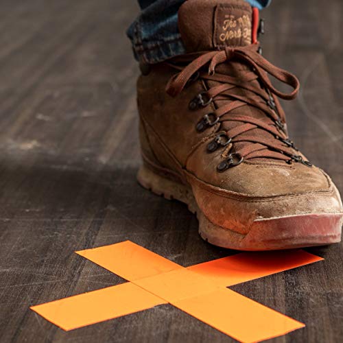 Duck Tape Gewebe-Klebeband, einfarbig, Neonorange, Reparieren, Basteln, Personalisieren, Dekorieren und als Lernmaterial, 48 mm x 13,7 m