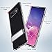 ESR Metal Kickstand Case for The Samsung Galaxy S10 Plus, [Vertical and Horizontal Stand] [Reinforced Drop Protection] Hard PC Back with Flexible TPU Bumper for The Samsung Galaxy S10 Plus, Clear