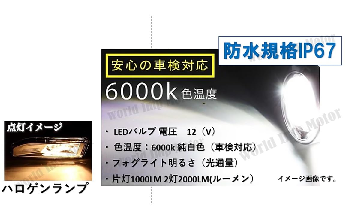 日産リーフ　ZE-1　ハロゲンフォグランプ Amazon | 日産 用 リーフ ZE1 LED フォグランプ フロント 左右