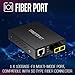 TRENDnet 100 Base-T to 100 Base-FX Multi-Mode SC Fiber Converter, Standalone, 10/100 Mbps Auto-MDIX Fast Ethernet Port, Fiber Networking up to 2 km (1.25miles), 200 Mbps Switching Capacity, TFC-FMSC