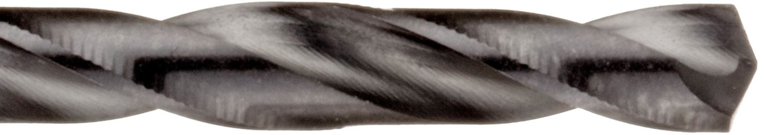 Hot Deals Chicago Latrobe 150ASP-TA High-Speed Steel Jobber Length Drill Bit, TiAlN Coated, Round Shank, 135 Degree Split Point, Letter Size B (Pack of 12)