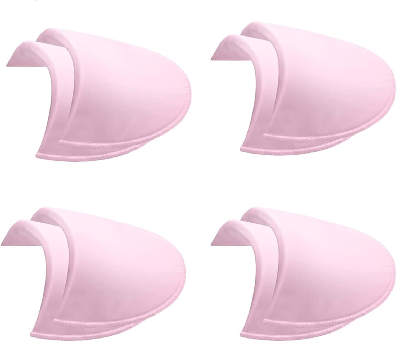 Shoulder Pads 20Pairs Shoulder Pads Undergarment Sewing Fasteners Sewing Sponge Shoulder Pads Thin Shoulder Enhancer for Sewing Accessories(3)