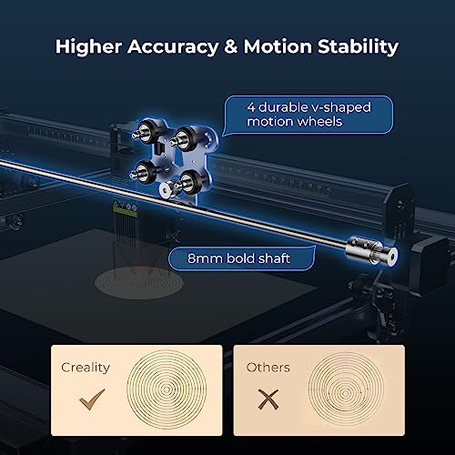 Creality Gravador a laser, máquina de gravação a laser de 7,5 W, máquina de gravação a laser DIY de