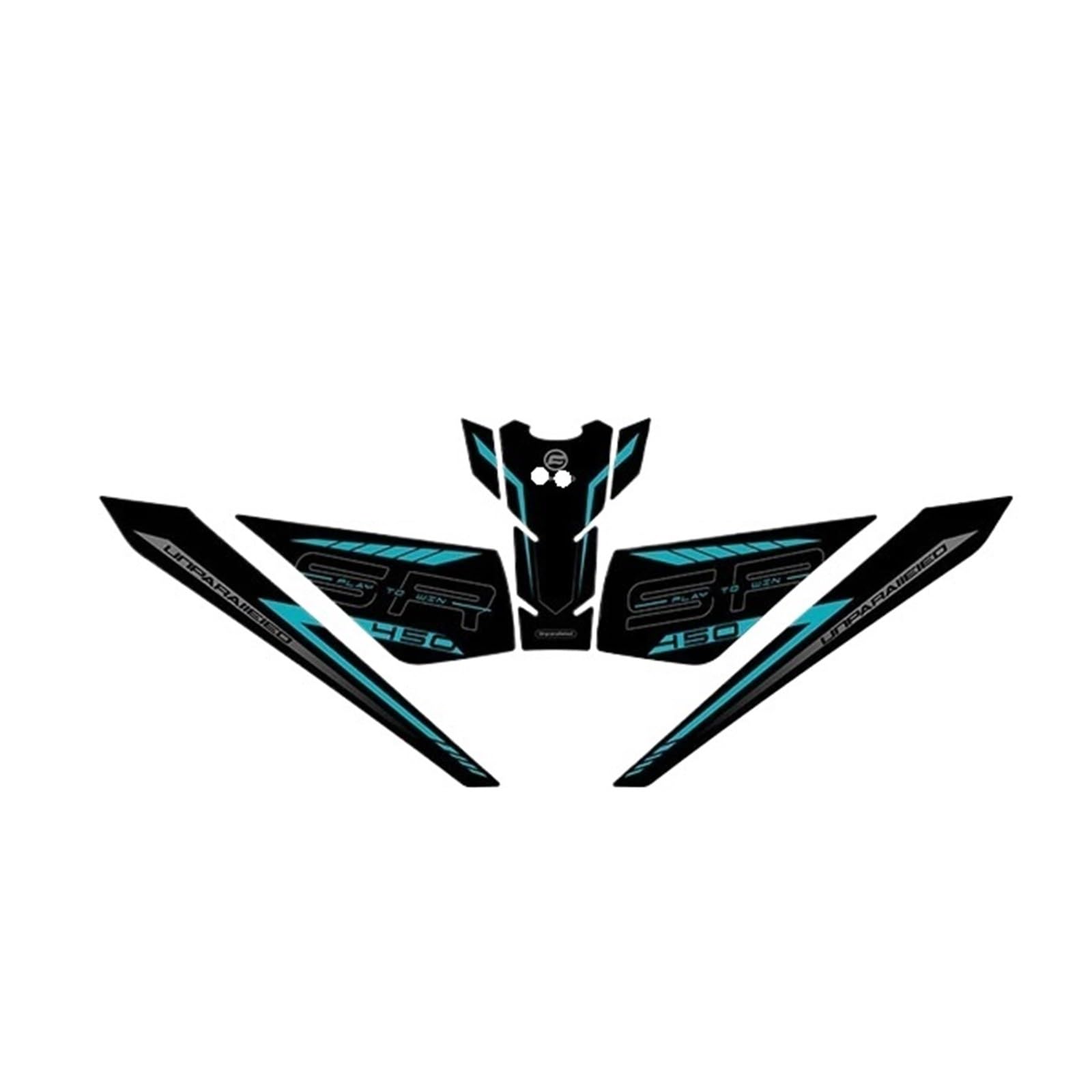for CFMOTO 450 SR 450SR 450sr 450 Sr 2022 2023 Motorcycle Fuel Tank Side Protection Pad Knee Grip Stickers Accessories Fuel Tanks Pads