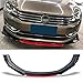 SJSFF ABS Auto Paraurti Anteriore Spoiler Piastra di Protezione Lip Body Kit Decorazione Striscia Mento Pala Accessori per Modifica Auto per Volkswagen VW Passat B7, 4 Pezzi