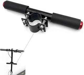 GYL Scooter Kids Handle Grip Bar with Warning Light Adjustable Child Safe Holder Kids Handrail Compatible for Ninebot MAX G30/G30LP Electric Scooter