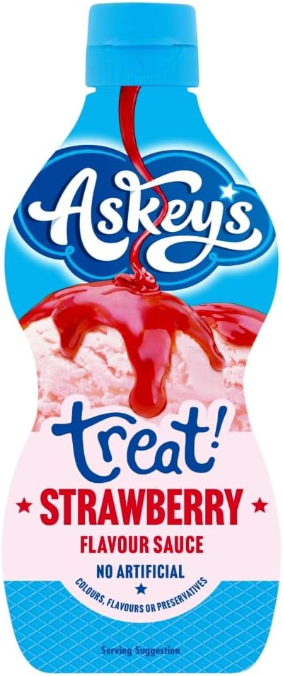 Askeys Treat Strawberry Dessert Sauce, 325g