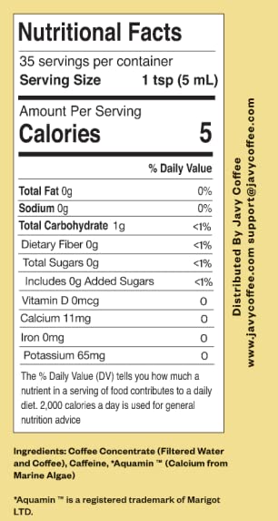 Image of Javvy Cold Brew Coffee Concentrate Instant Coffee, Original, 3 Pack | 100% Real Coffee, 0g Sugar, No Artificial Flavors, 60-80mg Caffeine per Serving, Gluten Free, Makes Hot or Iced Coffee
