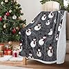 Christmasthrowsherpablanket50x60snowmanpatternsupersoftfluffysherpathrowtvblanketdecorativeblanketforbedcouchholidaysgrey  Urban Country Home Decor Christmas throw sherpa blanket 50 x 60 snow man pattern super soft fluffy sherpa throw tv blanket decorative blanket for bed couch holidays grey  urban country home decor