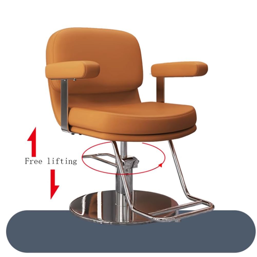 Fotel dla fryzjera, fotel fryzjerski z wytrzymałą pompą hydrauliczną, salon fryzjerski, tatuaż, warkocz, sprzęt do pielęgnacji włosów,Gray