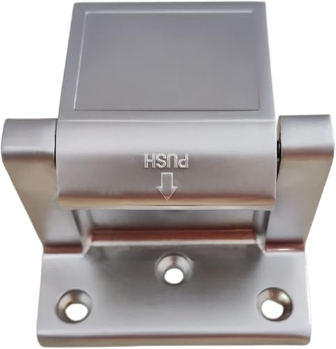 Miniatura 3 de 1 paquete de pestillo de puerta de seguridad para hotel, pestillo de puerta de privacidad para puertas batientes, cerradura de seguridad extra alta