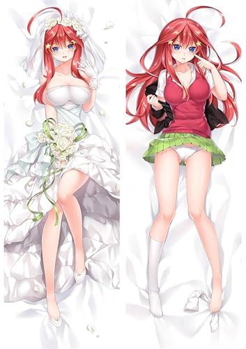 抱き枕カバー 五等分の花嫁 なかの いちか なかの にの なかの みく なかの よつば なかの いつき アニメ だきまくら 160X50cm 漫々次元 両面プリント 等身大 キャラクター 2WAY