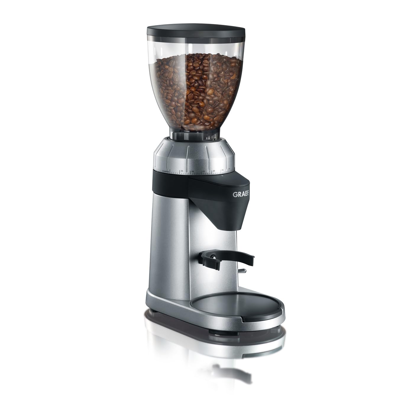 GRAEF CM 800, moulin à café électrique, broyeur conique inox, 40 réglages