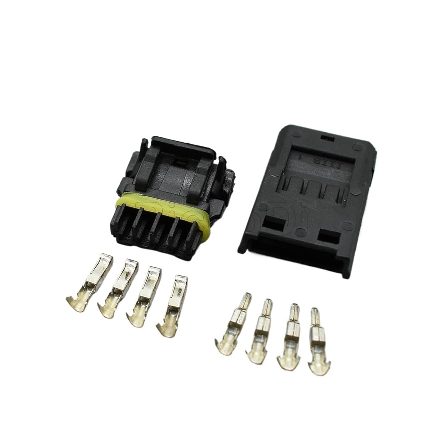 1-20 Sets 4 Pin Female Male Molex Housing Wiring Electrical Connector 52116-0411 52117-0411 (Color : Male Female Set, Size : 10Sets)