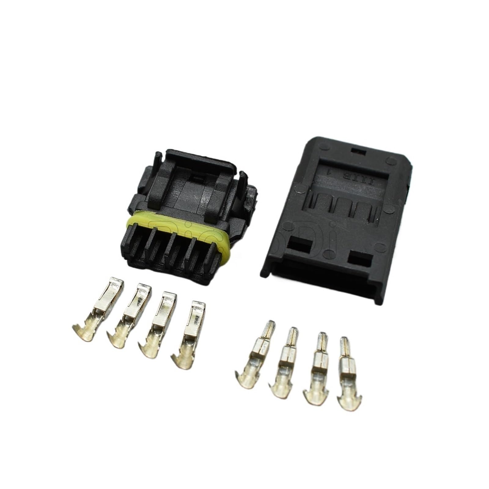 1-20 Sets 4 Pin Female Male Molex Housing Wiring Electrical Connector 52116-0411 52117-0411 (Color : Male Female Set, Size : 5Sets)