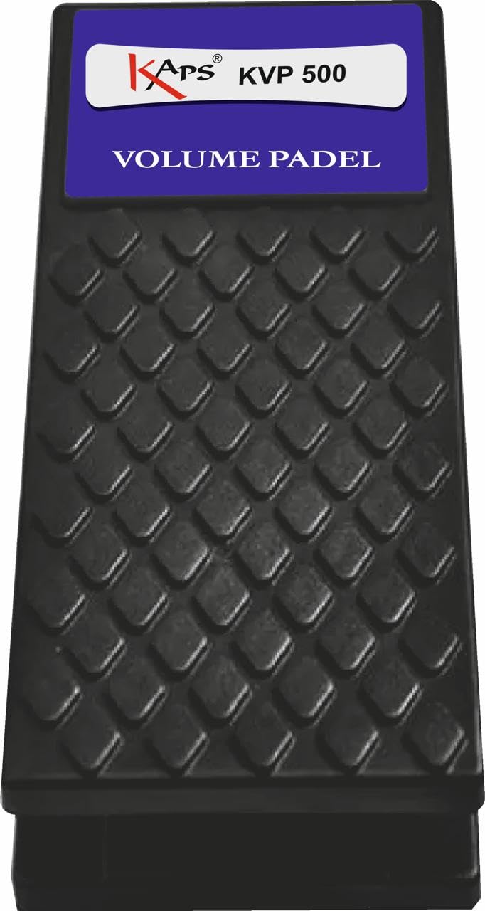 KAPS KVP-500 Stereo Volume Pedal for All Musical Instruments Keyboards & OCTAPAD,NO Battery Required, Advanced Potentiometer.