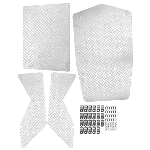 Accesorios RC, Panel de capó RC anticorrosión, Acero Inoxidable para Coche Modelo Axial Wraith 90018 RC Cover