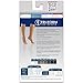 Truform Sheer Compression Stockings, 15-20 mmHg, Women's Knee High Length, Open Toe, 20 Denier, Nude, Small