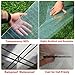 Polycarbonate Roofing Sheet Greenhouse Panels, Greenhouse Roof Covering UV Resistant Rainproof Plastic Roofing for Gardening, Farming, Sunroom, Chicen Coop ( Color : WxL , Size : 3.3x32.8ft(1x10m) )