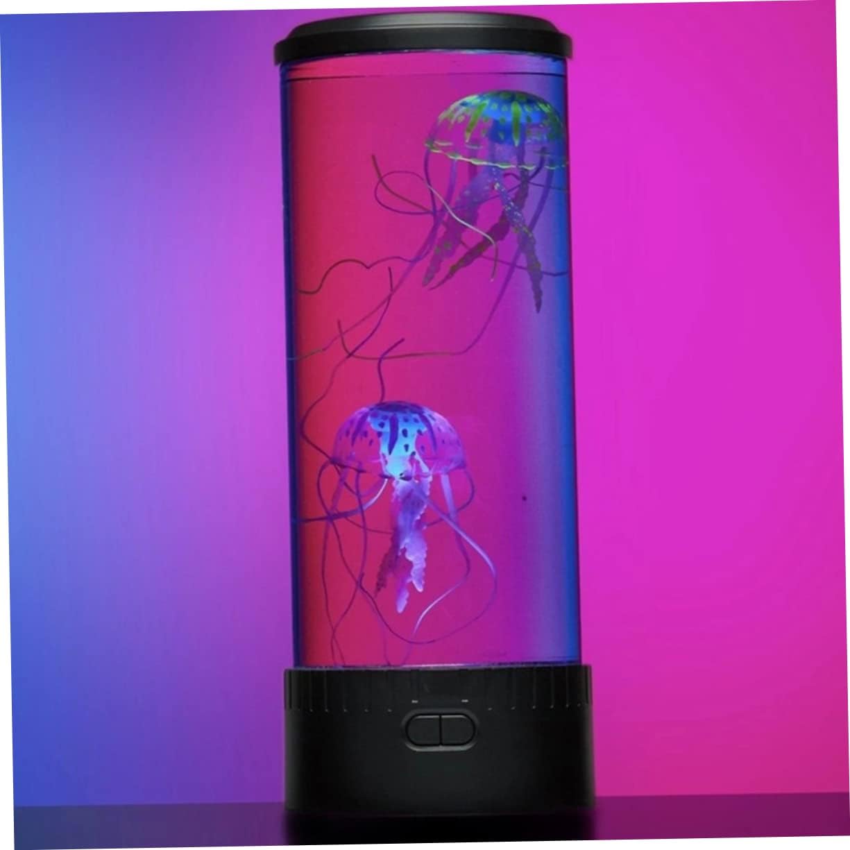 LED Jellyfish Lamp Color Changing Effects Mood Light for Home Decor Desk Decor Table Lamp Synthetic Jellyfish Aquarium Night Light Unique for Boys and Girls and Teens