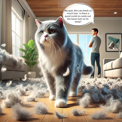 Image of Pet Brushes for Indoor Cats and Nail Clipper Set, Kitten Pet Dog Nail Trimmer (blue）