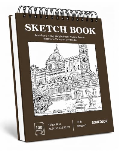 Soucolor 11x14 Large Sketchbook