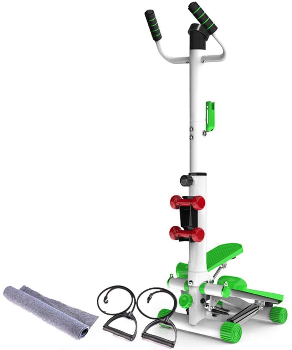 Stepper per corrimano, Muto Domestico Pieghevole con Display a LED Dimagrante Belle Gambe Sollevamento dell'anca Attrezzatura Multifunzionale per Uomo Donna