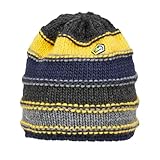 E9 Varbis - Gorro cómodo de mezcla de lana, unisex, de invierno, talla única, amarillo, Talla única