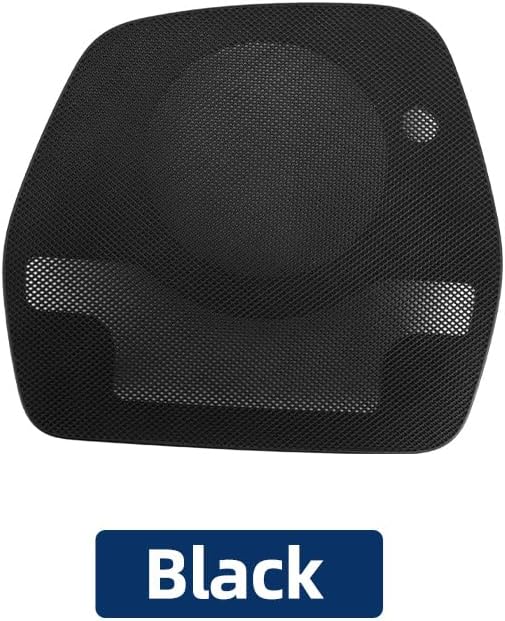 Car Central Control Dashboard Speaker Horn Frame Decoration Covers for Mercedes Benz C GLC W205 W253 2056801607 (Black)