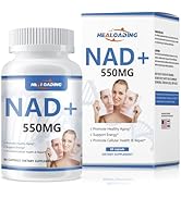 HEALOADING NAD Supplement 550mg NAD+ Supplement NAD Capsules for Cellular Energy, Healthy Aging &amp;...