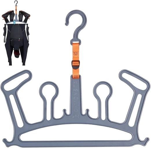 How to use Wetsuit Hanger by C-Monsta for wakesurfing outdoors