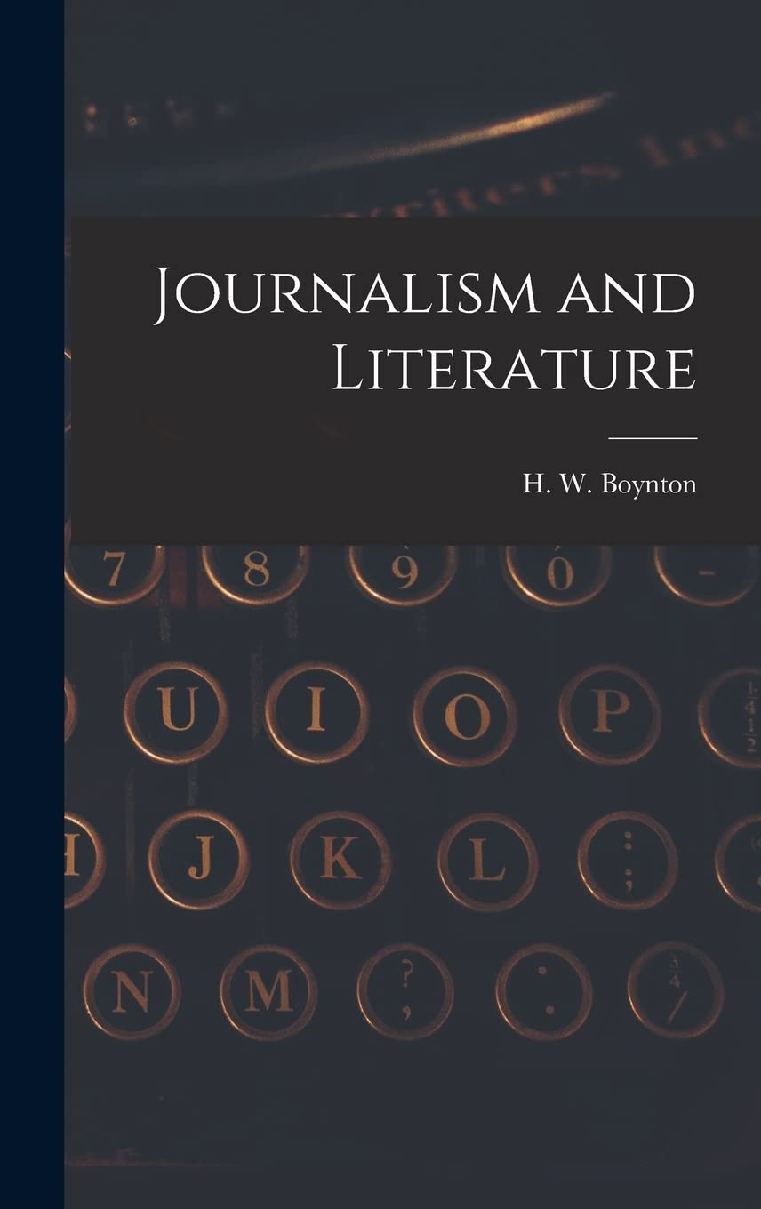 Journalism and Literature