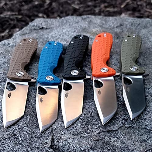 Western Active Honey Badger Tanto Pocket Knife For Men And Women - Folding Pocket Knife With Clip, Outdoor Camping Knife, Lightweight Pocket Knife, Edc Knife, And Reliable Folding Knife - Medium Tan #TOP1