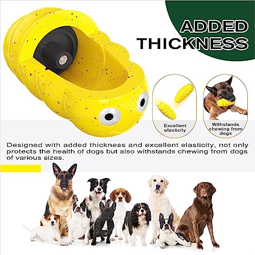 LiuMelinda Dog Chew Toys for Aggressive-Chewers - Indestructible Dog Toy for Aggressive Chewer,Tough Chew Toys for Dogs (Rubber Yellow-Insect)